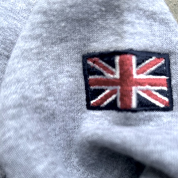 Kid’s 🇬🇧 London England Sweatshirt | Kids 9/10 Unisex Gray Official LDN 🇬🇧 - Picture 3 of 4